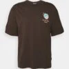 YOURTURN Graphic Tee Unisex - T-Shirt Print - Brown -Stijlvolle Herenkleding Winkel 08d5e85cc49744139e8d68e02a0fcb31