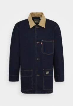 Cypress Chore Coat - Spijkerjas - Dark Indigo Rinse -Stijlvolle Herenkleding Winkel 0a86babf0f7446cc9e255ef40ff723c9