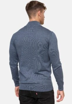 Indicode Jeans Gore - Trui - China Blue Mix -Stijlvolle Herenkleding Winkel 1d444257d9134fc9a2cdf82dad10231c