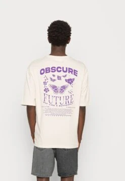 YOURTURN Nostalgia Future Tee Unisex - T-Shirt Print - Grey -Stijlvolle Herenkleding Winkel 25d52fe8e87745ada730c3e23ab9c79d