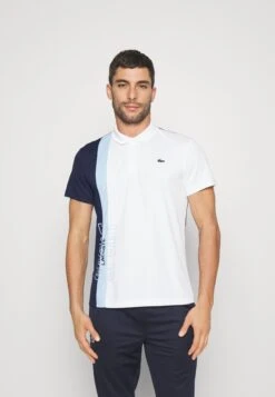 Lacoste Sport Tennis - Poloshirt - White/Navy Blue-Overview