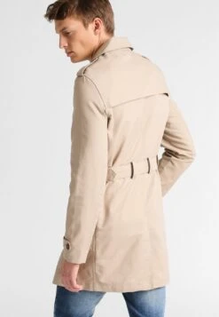 Pier One Trenchcoat - Beige -Stijlvolle Herenkleding Winkel 4a5830ef459e4879bff3be04ddad0197