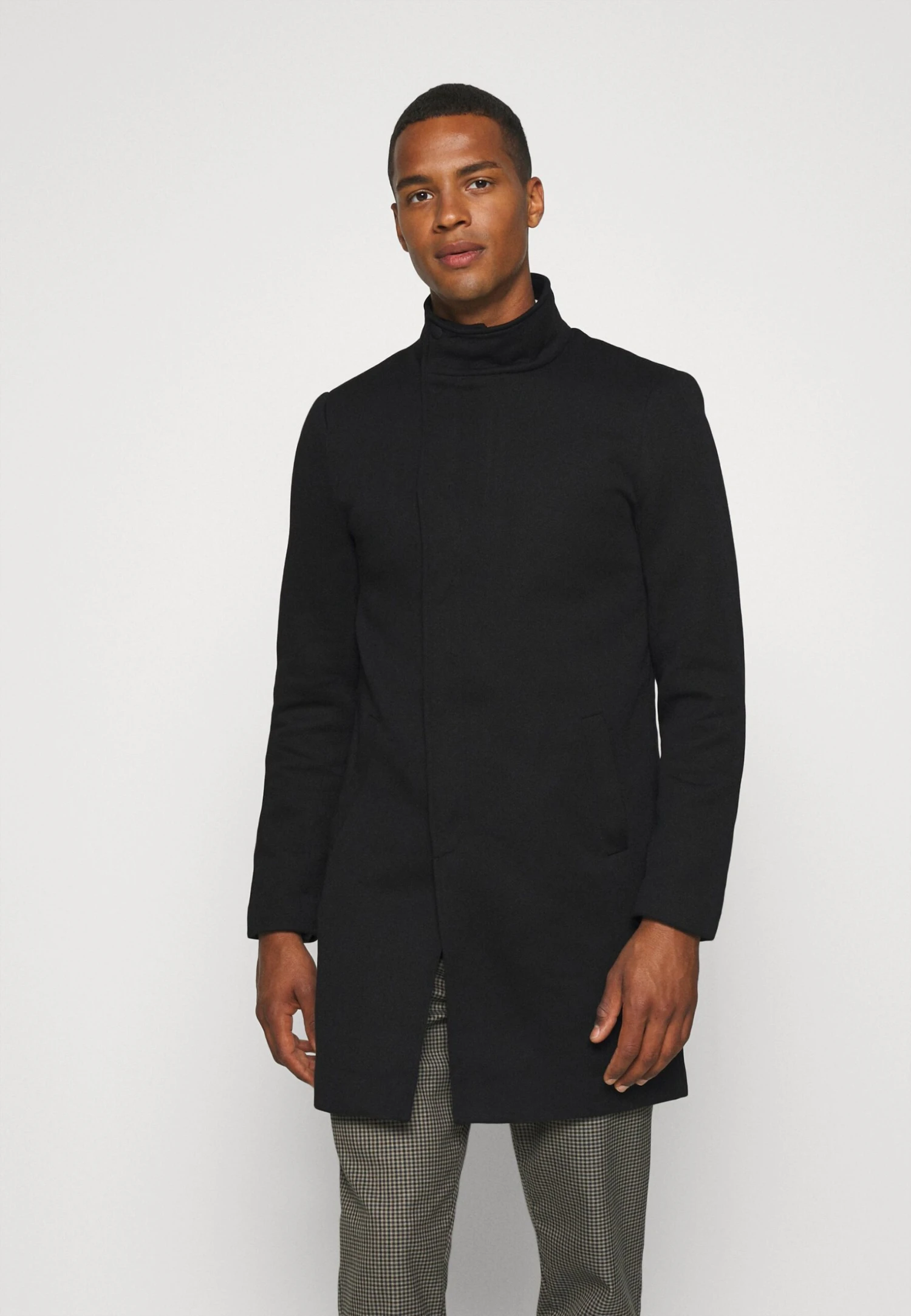 Only & Sons Onsoscar King Coat- Mantel - Black 3 Only & Sons Onsoscar King Coat- Mantel - Black