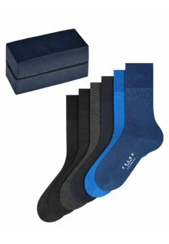 Falke Airport Traveller Bag 6-Pack Business & Casual - Sokken - Blue -Stijlvolle Herenkleding Winkel 5a5dbe8206a84d329c533d28ba038eb1