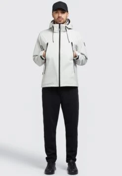 Khujo Adam - Regenjas - Hellgrau 14 Khujo Adam - Regenjas - Hellgrau -Stijlvolle Herenkleding Winkel 5bdac6b28a8b45baab1bf61cb6e79322