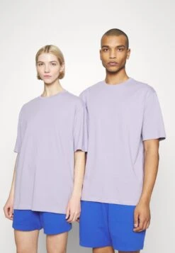 YOURTURN 3Pack Unisex - T-Shirt Basic - Light Green/Lilac/Light Brown -Stijlvolle Herenkleding Winkel 5de7d1e0790e43e4a061efccef62e869