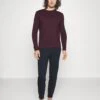 Pier One Pyjama -Dark Blue/Bordeaux