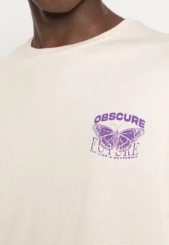 YOURTURN Nostalgia Future Tee Unisex - T-Shirt Print - Grey -Stijlvolle Herenkleding Winkel 64b06cd9a0ce4f1193c7a3db48be52e8