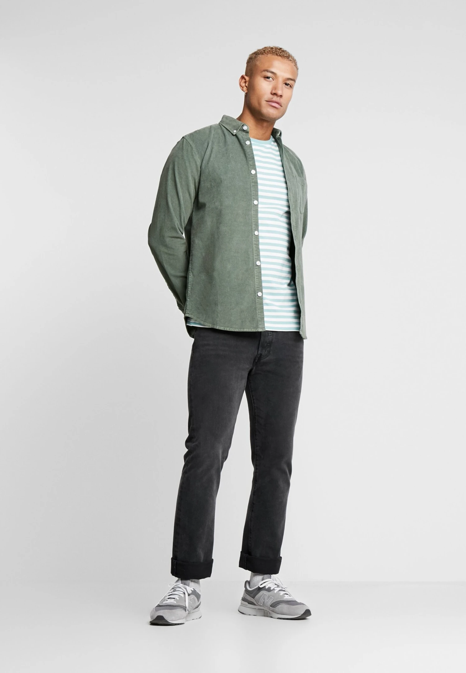 Redefined Rebel Rrpark- Overhemd - Duck Green 4 Redefined Rebel Rrpark- Overhemd - Duck Green - Afbeelding 2