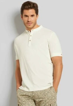 Bugatti Modern Fit - Poloshirt - Ecru -Stijlvolle Herenkleding Winkel 72af16b9b73d4985be5a1598f402bc08