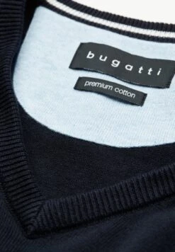 Bugatti V-Neck - Trui - Marine -Stijlvolle Herenkleding Winkel 7a61924097554df9bf15c694f95f598d