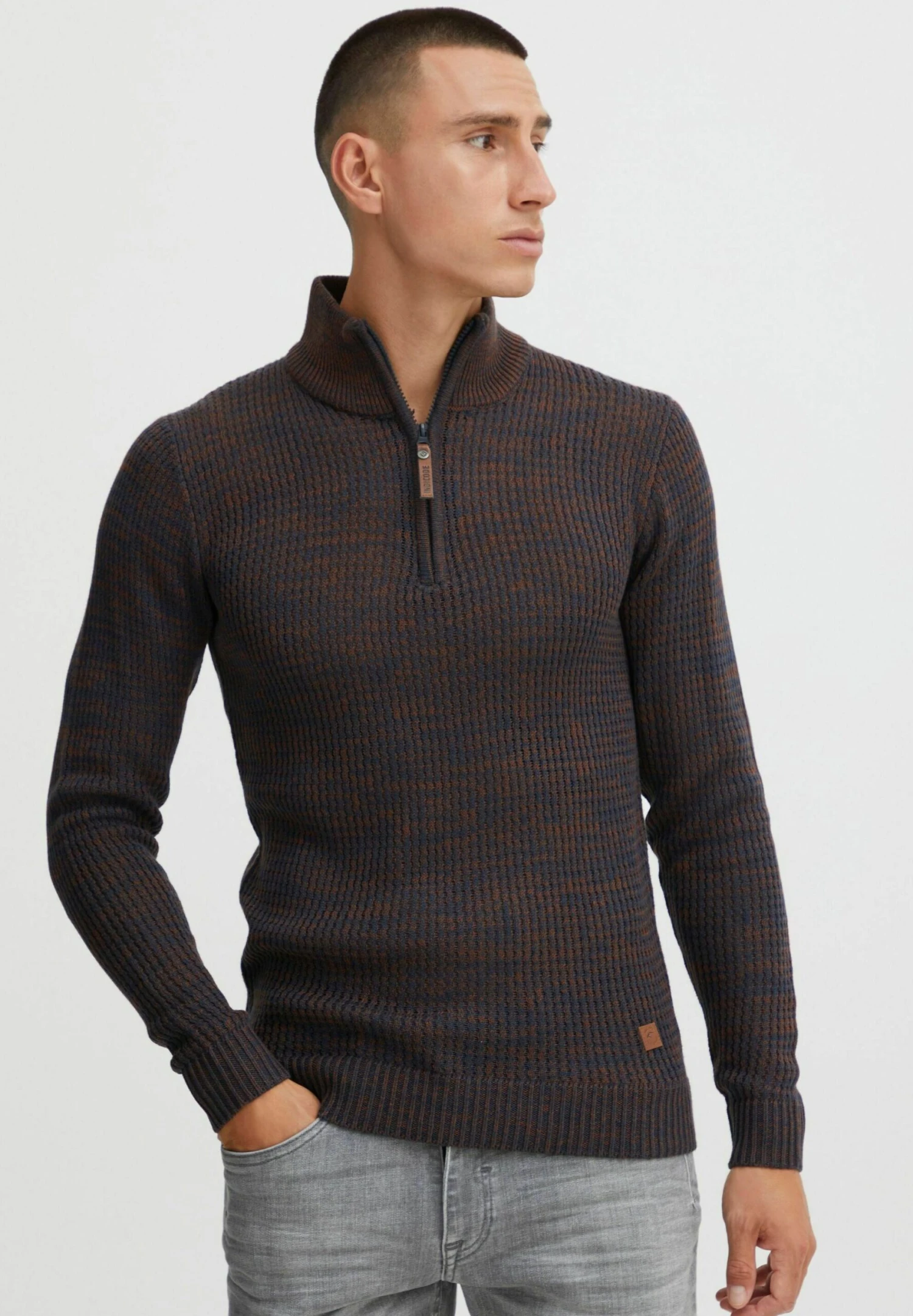 Indicode Jeans Idvalero - Trui - Navy 3 Indicode Jeans Idvalero - Trui - Navy