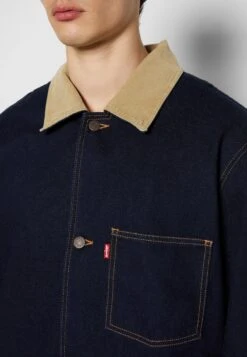 Cypress Chore Coat - Spijkerjas - Dark Indigo Rinse -Stijlvolle Herenkleding Winkel 81ffc33509684bbb9d30fc3c3c6f9e4e