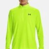 Under Armour Tech 1/2 Zip - Longsleeve - Lime Surge -Stijlvolle Herenkleding Winkel 8aa1a5f960984356aa953aae718510e9