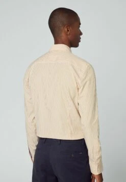 Hackett London Essential Bengal Stripe - Overhemd - White Yelow -Stijlvolle Herenkleding Winkel 9204d985ce4a4de09d9b58fb15d014b2