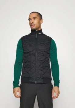 Quilt Hybrid Vest - Bodywarmer - Black