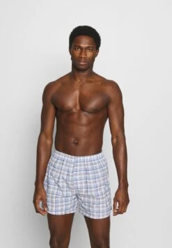 Pier One 5 Pack - Boxershort - Light Blue/White -Stijlvolle Herenkleding Winkel 99a4bd53733c43c3a89af2e6271e1a81