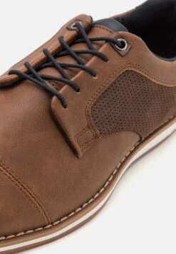 Pier One Sportieve Veterschoenen - Cognac -Stijlvolle Herenkleding Winkel 9dbd42158add4262896e8465f2134326