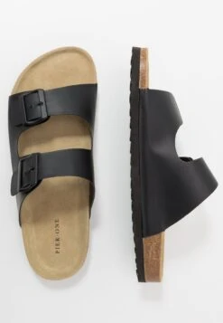 Pier One Unisex - Pantoffels - Black 15 Pier One Unisex - Pantoffels - Black -Stijlvolle Herenkleding Winkel a98de5f417bd4f57b176937b18a12ab7