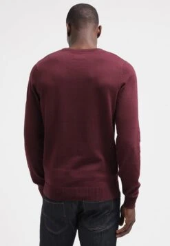 Pier One Basic Crewneck - Trui - Bordeaux -Stijlvolle Herenkleding Winkel aaf245cbddbb47c589ef82b506fadeca