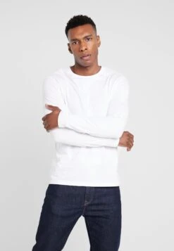 Pier One 2 Pack - Longsleeve - White -Stijlvolle Herenkleding Winkel b74a28ee32764edb9a0082e4dc412571