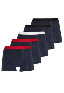 Pier One 5 Pack - Onderbroeken - Dark Blue/Red -Stijlvolle Herenkleding Winkel ba6f2f15b66a486c8ed852722b2b6472