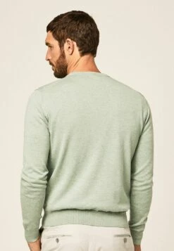 Hackett London Crew - Trui - Dusty Green 8 Hackett London Crew - Trui - Dusty Green -Stijlvolle Herenkleding Winkel bbfc950c6ff4464aa58c2dbcef134608