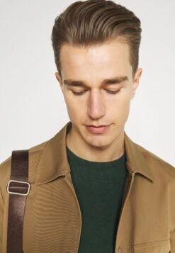 Pier One Basic Crewneck - Trui - Mottled Dark Green -Stijlvolle Herenkleding Winkel c4a75157027844b18a449c0bf30f39e5