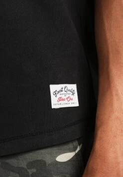 Pier One Garment Tee - T-Shirt Basic - Black -Stijlvolle Herenkleding Winkel d7d65e25c1034ac4a390973ab6342d9a