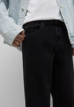 PULL & BEAR Wide - Relaxed Fit Jeans - Black -Stijlvolle Herenkleding Winkel e253f85c920b48d4a8b1d7e4ff8137b7