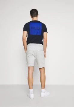 Pier One 2 Pack - Shorts - Mottled Light Grey/Dark Blue -Stijlvolle Herenkleding Winkel e60f7b3fdabf4ebdaf4ab507e95d2596