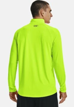 Under Armour Tech 1/2 Zip - Longsleeve - Lime Surge -Stijlvolle Herenkleding Winkel e7a2eb8fab4c40709d1ecbb09fcab60c