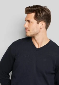 Bugatti V-Neck - Trui - Marine -Stijlvolle Herenkleding Winkel f25c605659624b9f80c49258fe859c33