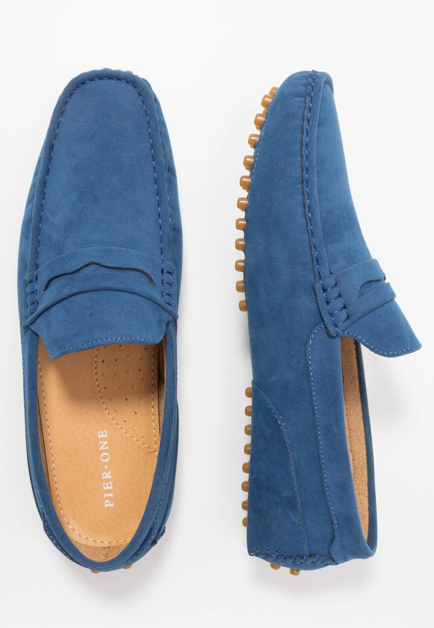 Pier One Unisex - Mocassins - Royal Blue 4 Pier One Unisex - Mocassins - Royal Blue - Afbeelding 2
