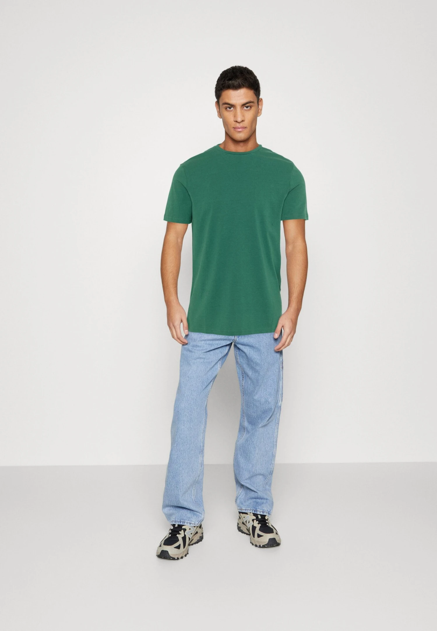 Pier One 7 Pack - T-Shirt Basic - Blue/Mottled Bordeaux/White 3 Pier One 7 Pack - T-Shirt Basic - Blue/Mottled Bordeaux/White