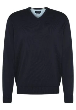 Bugatti V-Neck - Trui - Marine -Stijlvolle Herenkleding Winkel fdcd994f4afe42949d2504fc8d6979fc